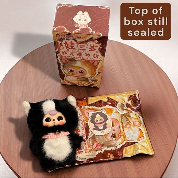 Baby Three Whose Cat Am I? Plush Blind Box - Cola - Picture 13 of 16
